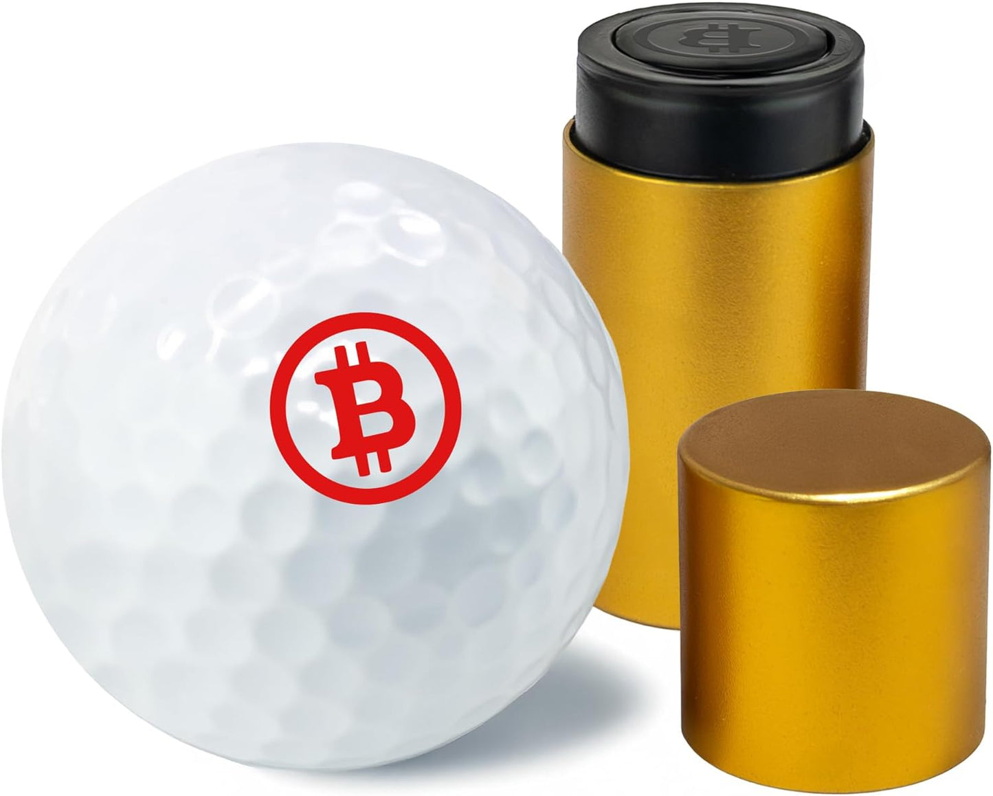 Golf Ball Marker Stamp with TiteSeal™ Technology - Bit - Many Designs to Choose - Red