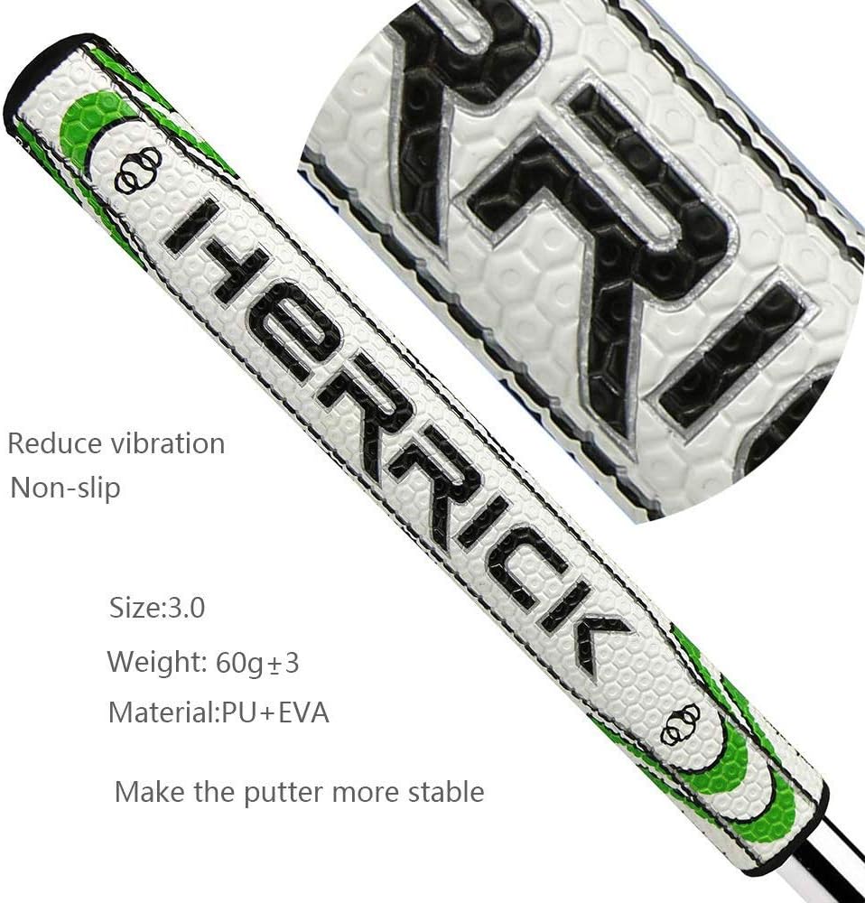 Golf Putter Grip Men 60g PU Material Lightweight Non-Slip Portable Soft Shock Absorption Many Color to Choose
