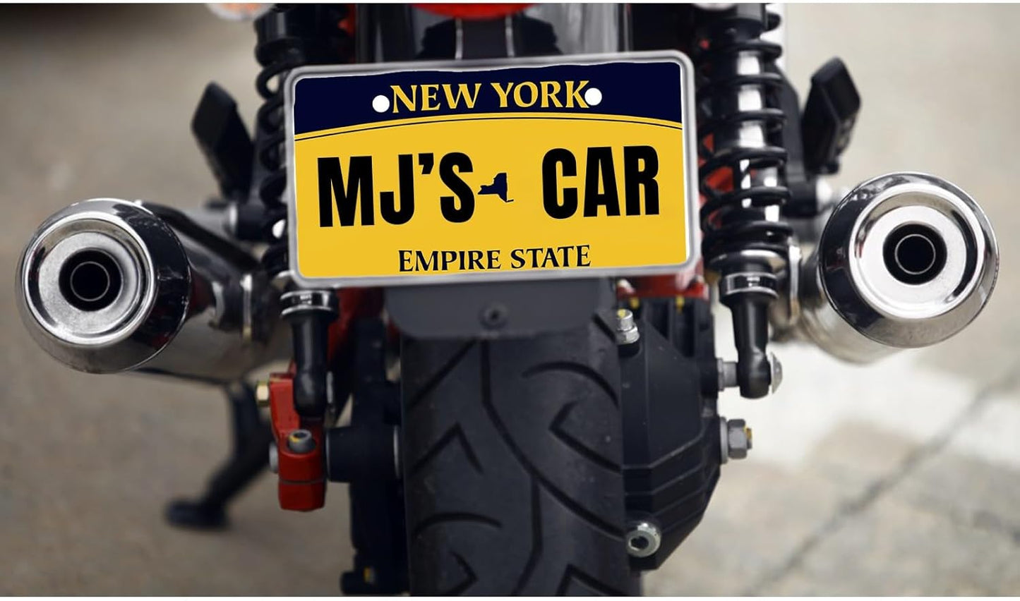 Custom State License Plates 50 States,Personalized North Carolina Motorcycle License Plate - 3 Sizes - Customized Customizable State Car Tag Plate for Motorcycle,Golf Cart,7x4 Inch
