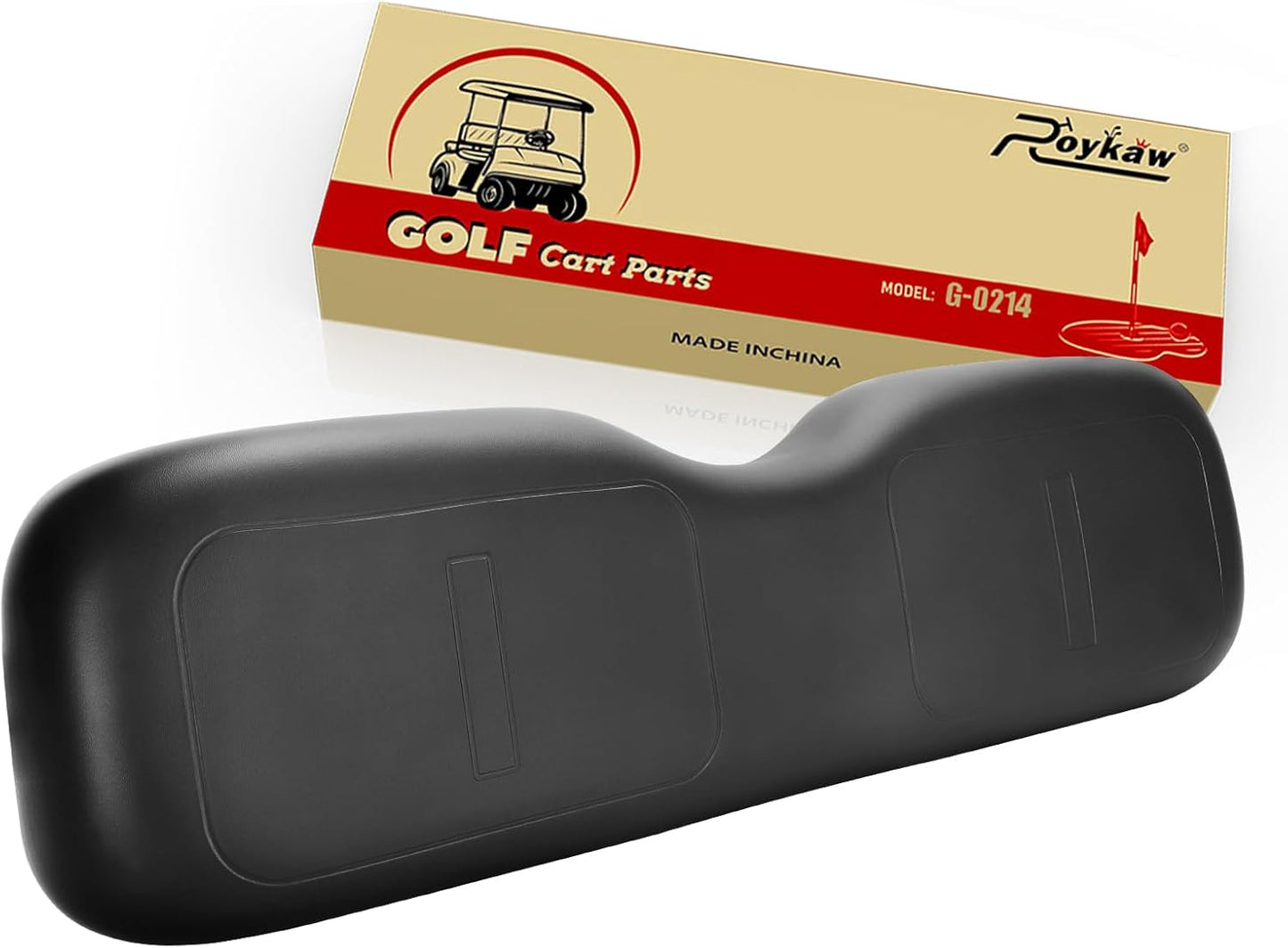 Roykaw Golf Cart Front Seat Back Cushion Assembly for EZGO TXT 1994-2013 Gas & Electric Vehicles, EZGO Seat Cushion Replacement, OEM# 71751-G01, 71751-G03, 71751-G04
