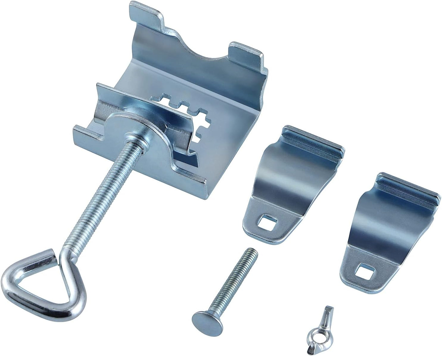 MOLIGOU Deck Umbrella Clamp, Parasol Holder Clip, Patio Balcony Umbrella Stand Clip, Mount to Railing