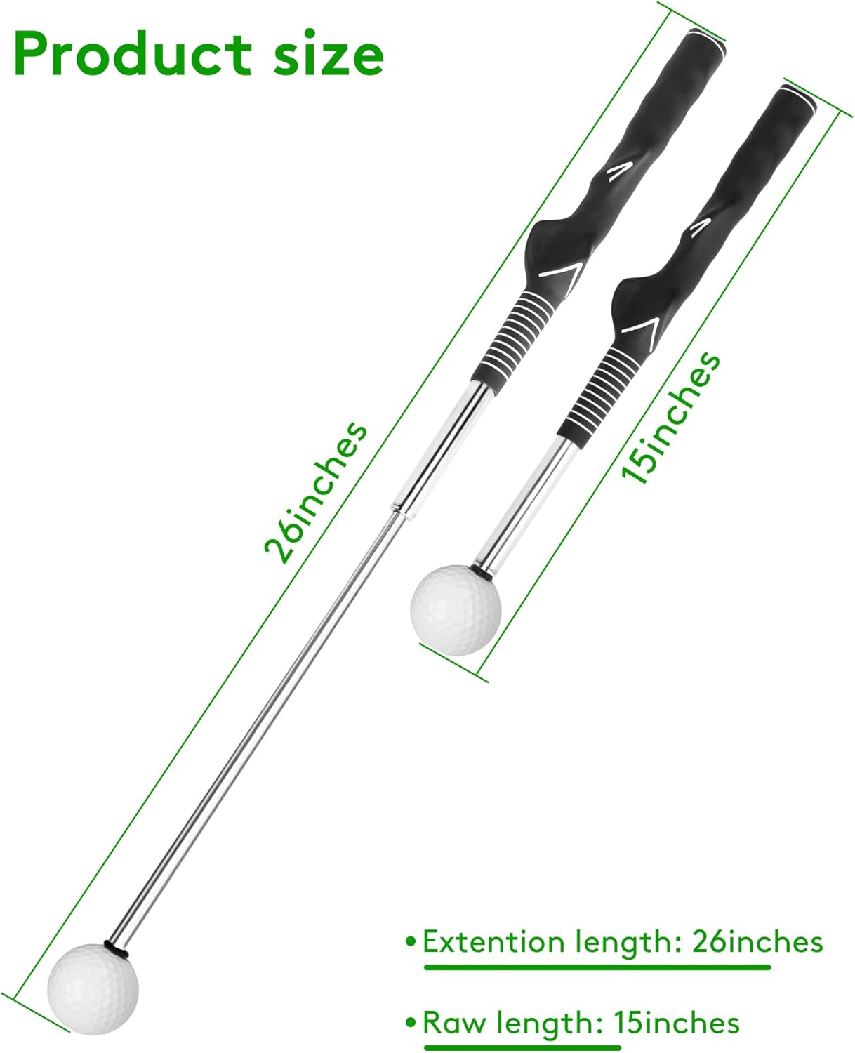 Golf Swing Trainer - Superior Golf Training Aid, Unmatched Grip Trainer, Ideal for Golf Practice & Training
