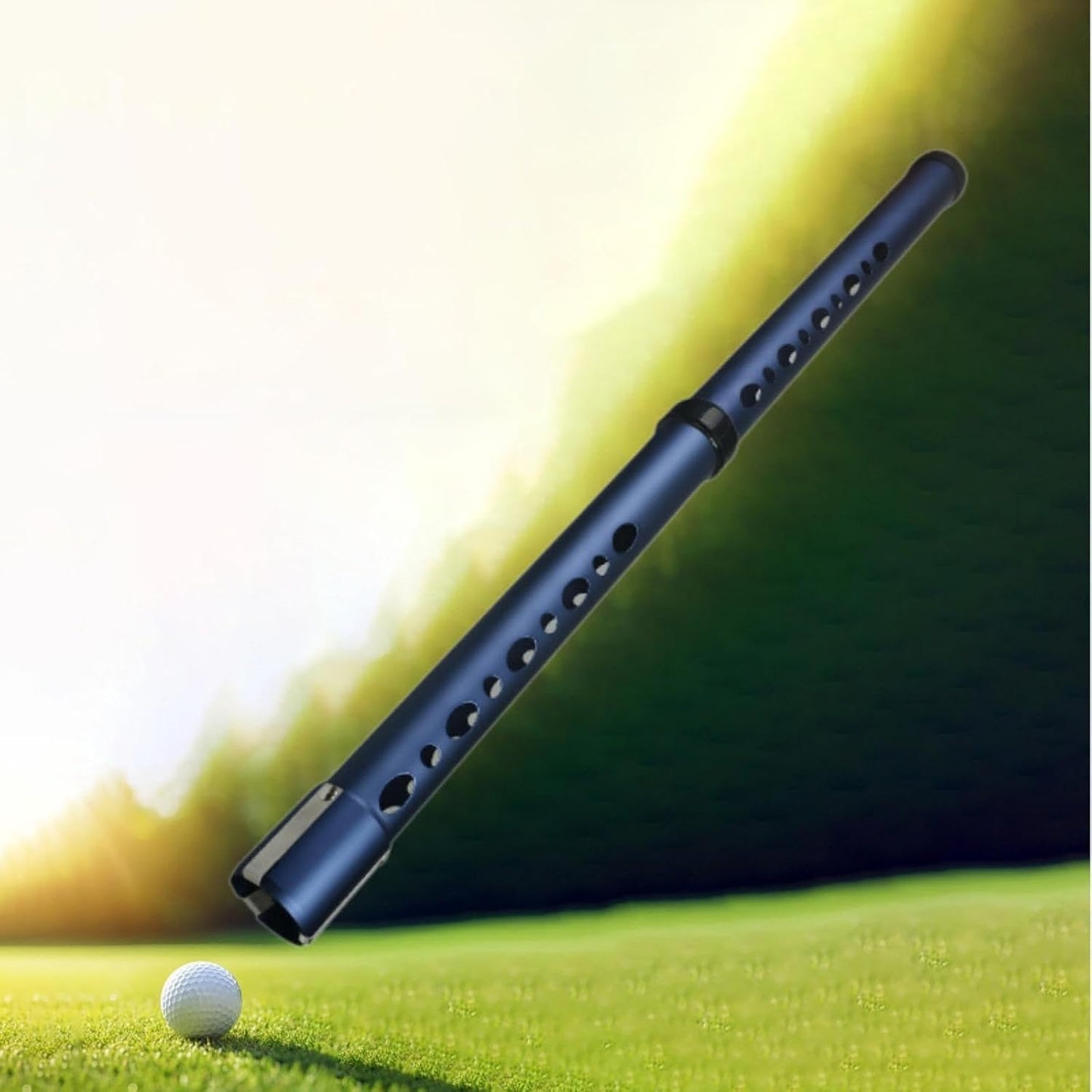 Golf Ball Retriever Shag Tube Golf Ball Picker Upper Tube Convenient Portable Golfing Supplies Lightweight Balls Collector
