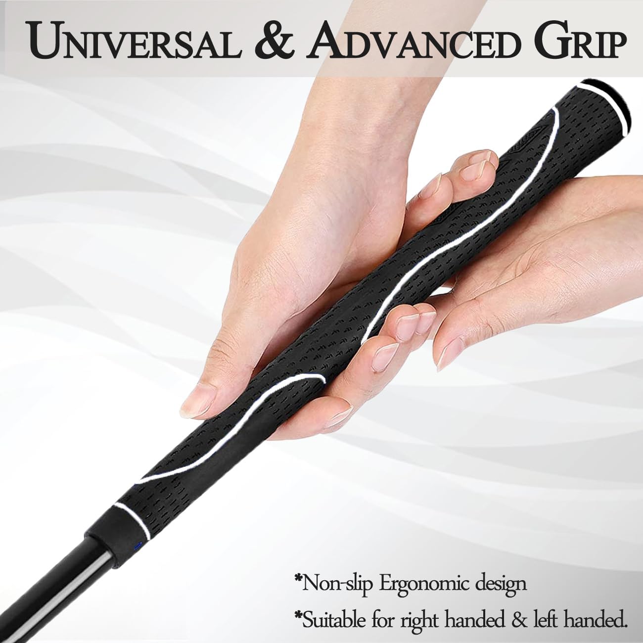 Golf Swing Trainer Aid 48"/40" Warm-Up Stick for Strength Flexibility Tempo Training Golf Practice Aid with Weighted Head Swing Corrector for Men Women