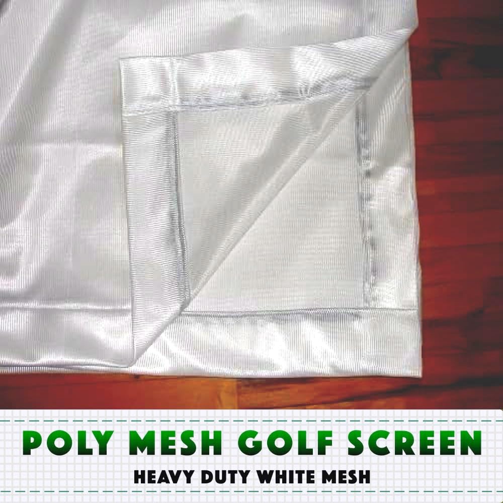 SPECTRUM GOLF SIMULATORS- Golf Impact Screen Poly Blend for Golf Simulator-RAW Material-US Made-Fits Most Golf Cages