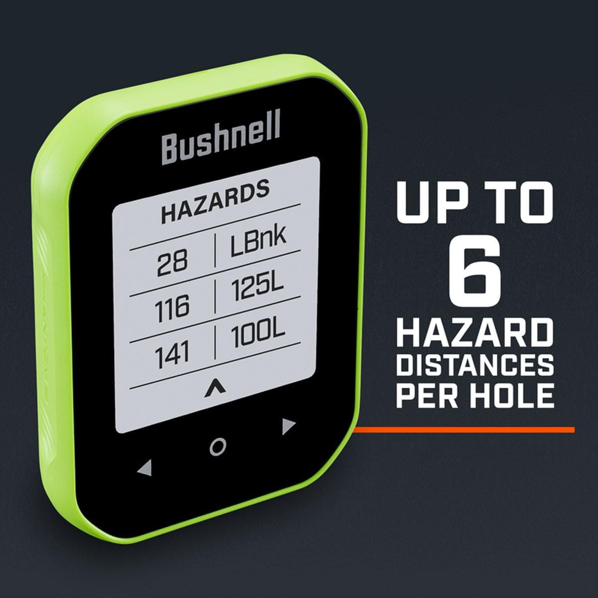 Bushnell Golf Phantom 3 Slope GPS Handlheld (Green) | 38,000+ Courses, Slope Compensation, Hazard Info, Distance Calculator, Scorekeeping, Magnet Mount, Touchscreen | Signature Series Golf Towel