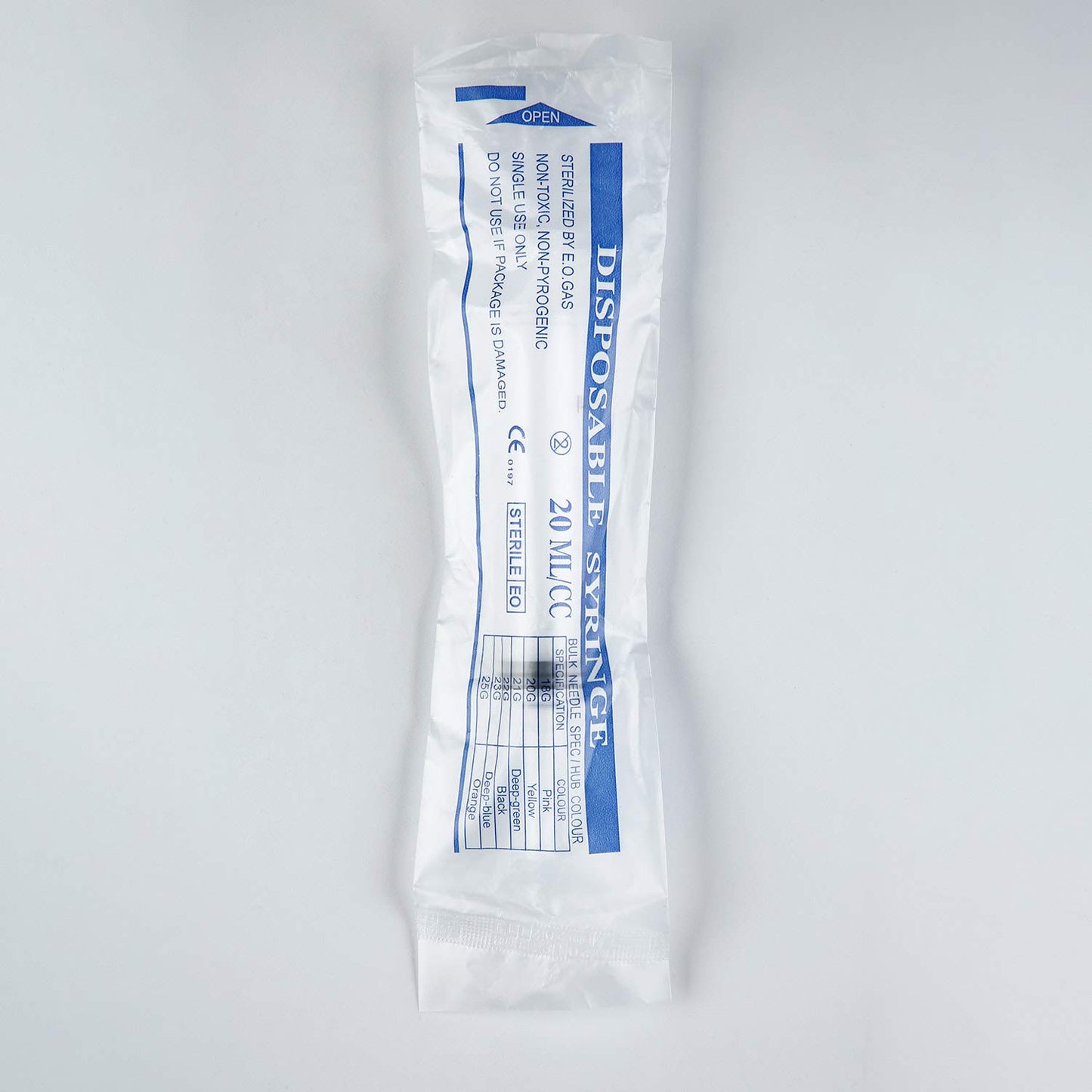 10 Pack Plastic Syringe Liquid Measuring Syringes Without Needle for Epoxy Resin, Craft, Scientific Labs, Feeding Pets Animals, Oil or Glue Applicator (20 ML)