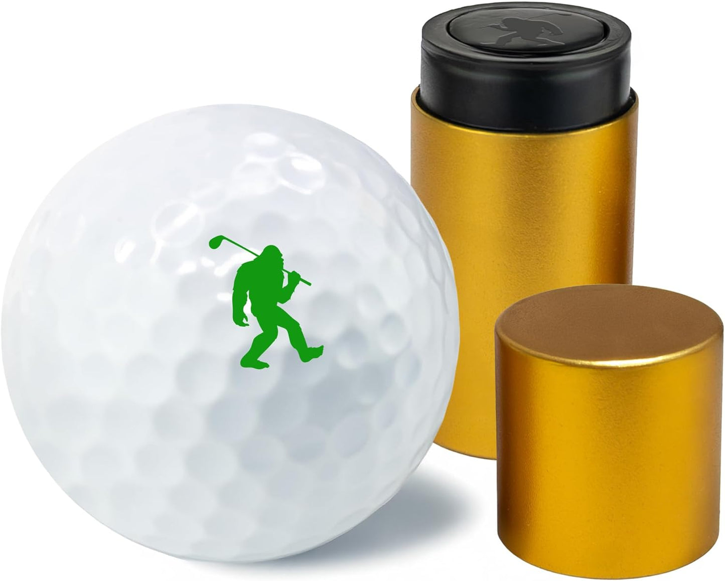 Golf Ball Marker Stamp with TiteSeal™ Technology - Big Foot - Many Designs to Choose - Green