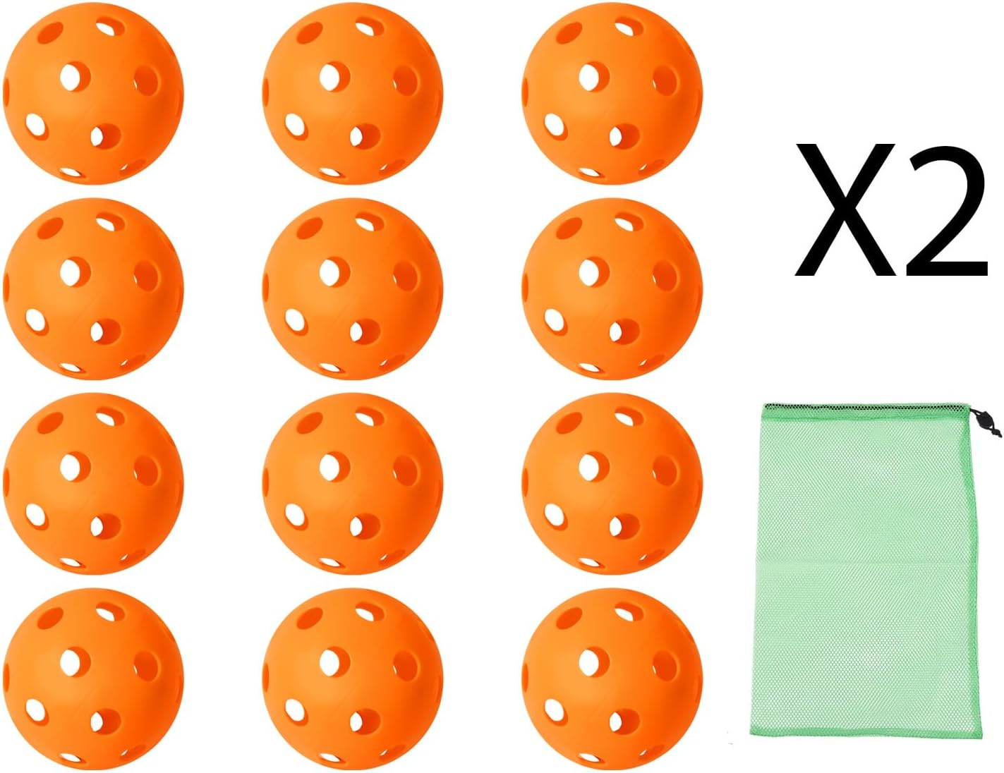 GSE Games & Sports Expert Practice Baseballs, Plastic Baseballs Training, Hollow Airflow Softballs for Pitching, Batting, Catching for All Skill Levels (Several Styles Available)