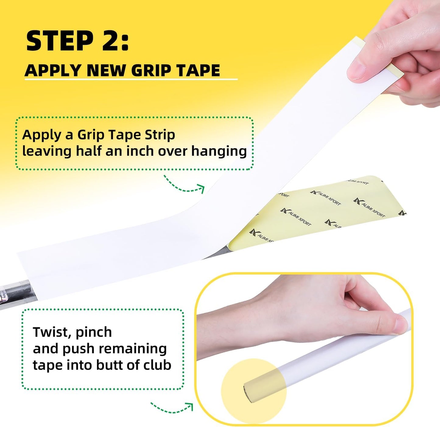 Golf Grip Kit for Regripping Golf Clubs - Come with 15 Golf Grip Double Sided Tape Strips, 5oz Grip Solvent, Hook Blade & Rubber Vise Clamp - Professional Quality Golf Grip Kit