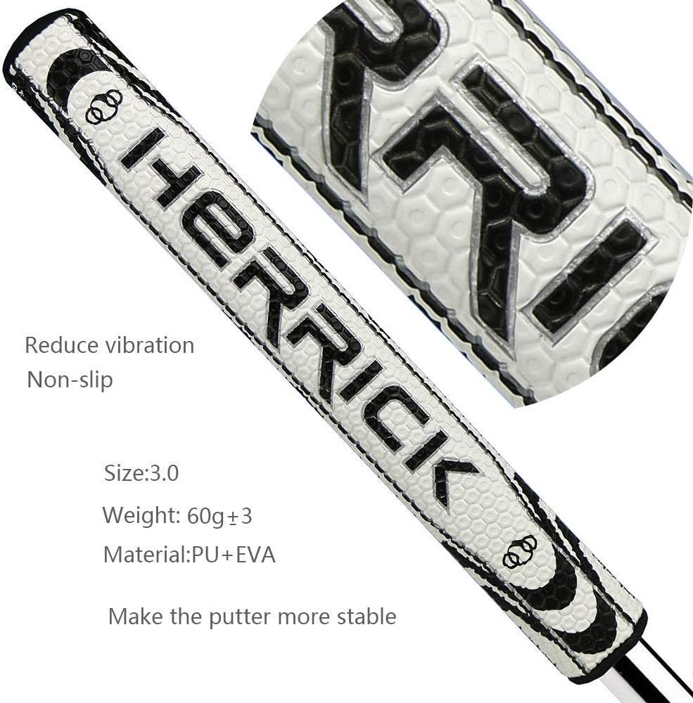 Golf Putter Grip Men 60g PU Material Lightweight Non-Slip Portable Soft Shock Absorption Many Color to Choose