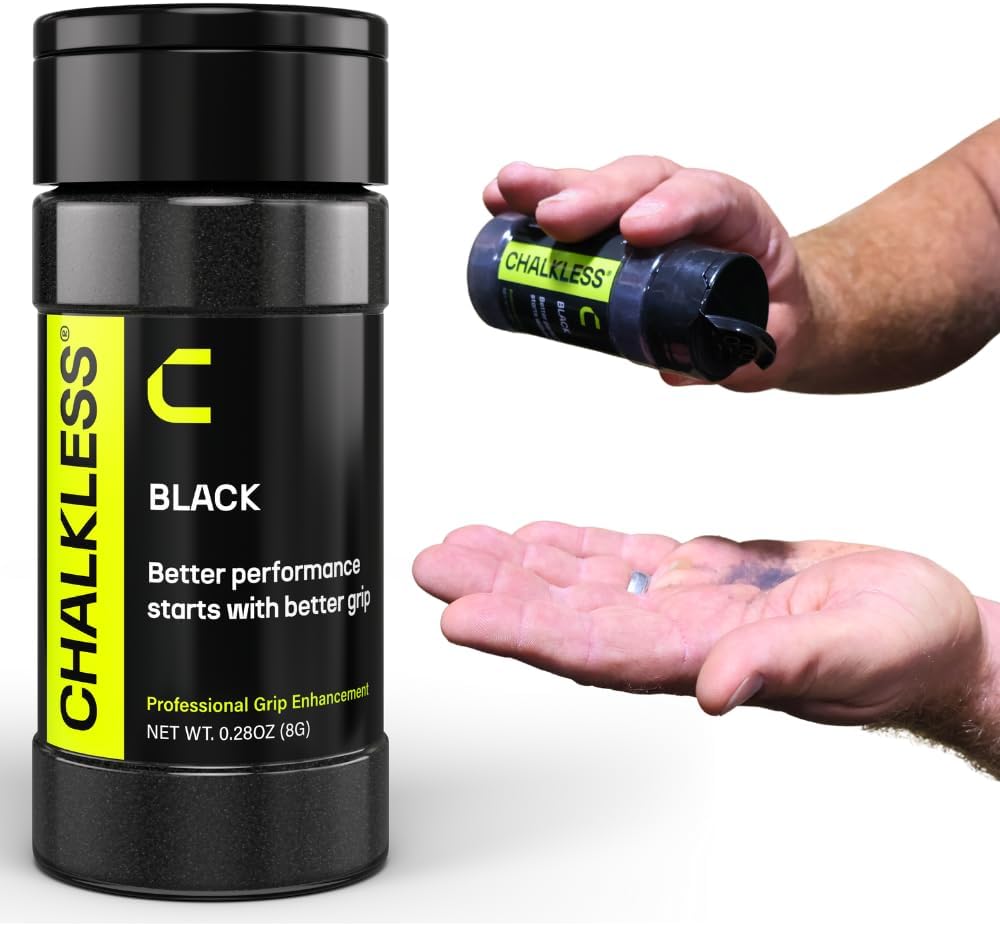 Chalkless Grip Enhancer, Less Mess Non Toxic Replacement for Liquid Chalk, Grip Solution for Weightlifting, Gaming, Tennis, Golf, Engineered to Improve Grip for Longer