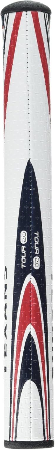 SuperStroke NFL Golf Club Grip, Standard Size, Black, Rubber, Textured