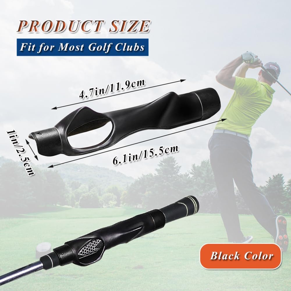Golf Grip Trainer, Golf Swing Training Aid - Correct Hand Position Golf Grip Kit Golf Club Grips for Grip Strength Trainer