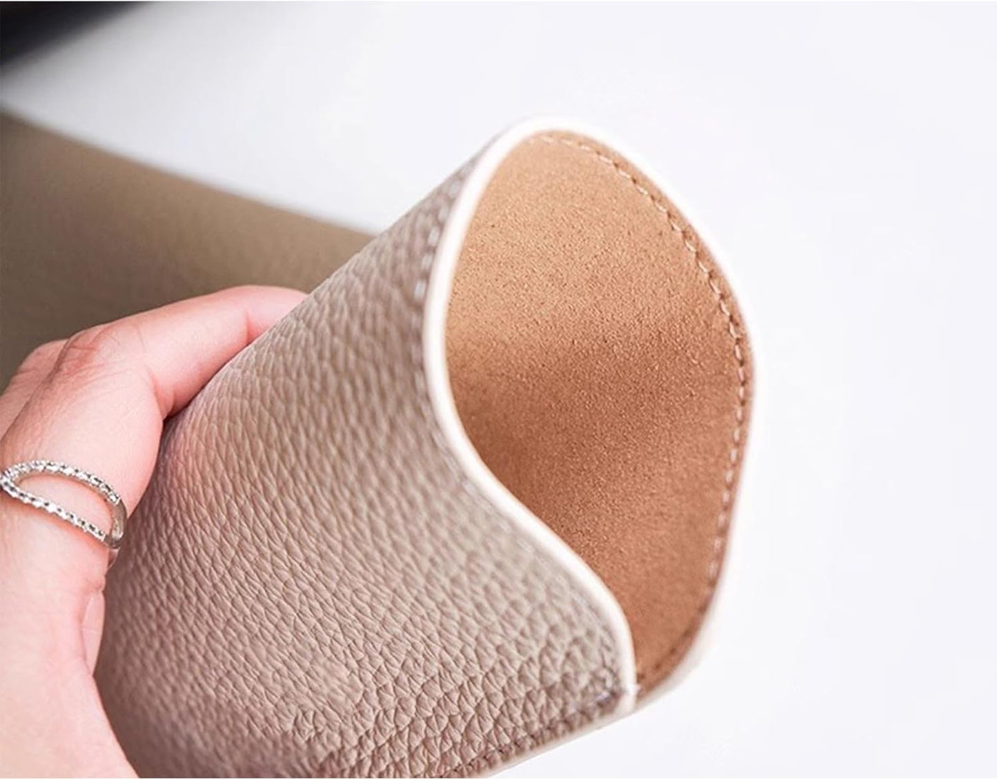 Mirkcittle Cases for eyeglasses 2 Pack Soft Leather for Women Men Fashion PU Sunglasses Pouch Portable Travel Glasses Cases