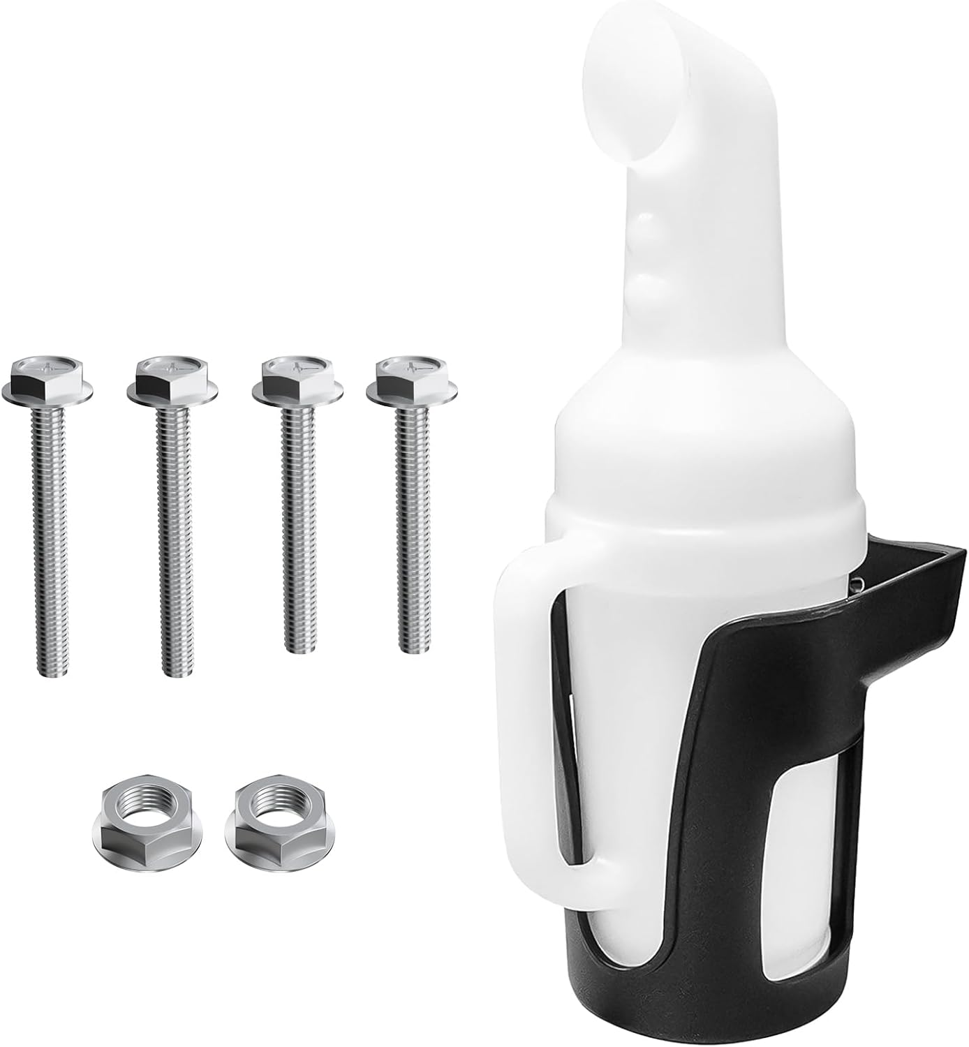 Panglong Universal Golf Cart Sand Bottle with Handle 1Pcs or 2Pcs, Divots Filler Sand & Seed Bottle with Rattle Proof Holder for Yamaha Club Car EZGO