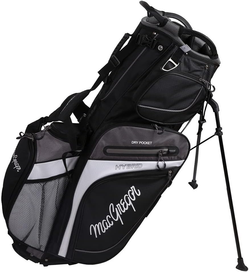 MACGREGOR Golf Hybrid Stand/Cart Golf Bag with 14 Way Divider