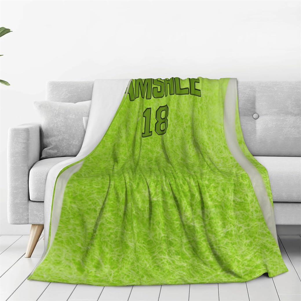 Personalized Tennis Themed Blankets for Sofa Bedding Travel Customized Home Decor Throw Bed Blanket Tennis Sport Themed Bed Blanket Custom Name Throw-Blanket Gifts for Sport Enthusiasts
