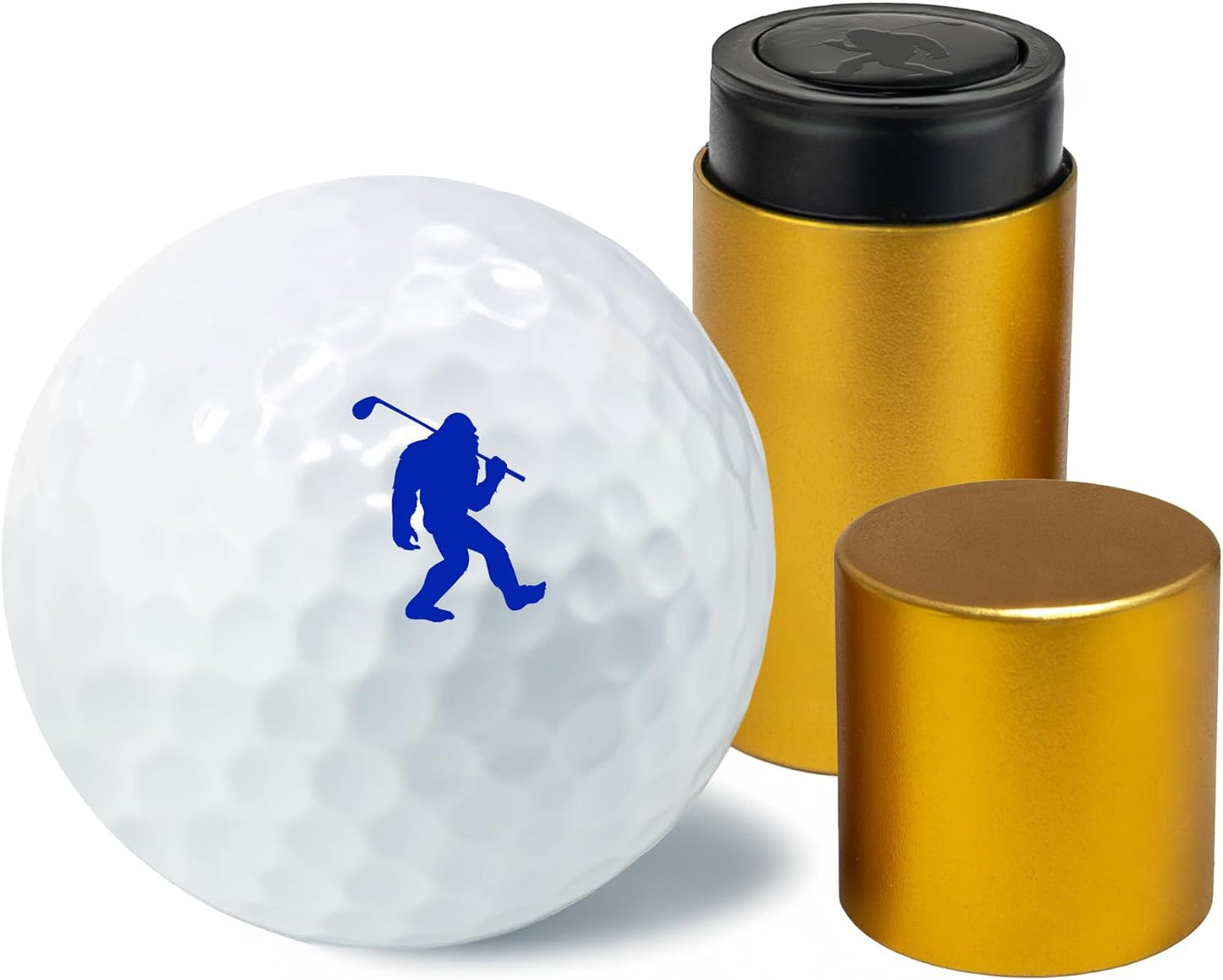 Golf Ball Marker Stamp with TiteSeal™ Technology - Big Foot - Many Designs to Choose - Blue