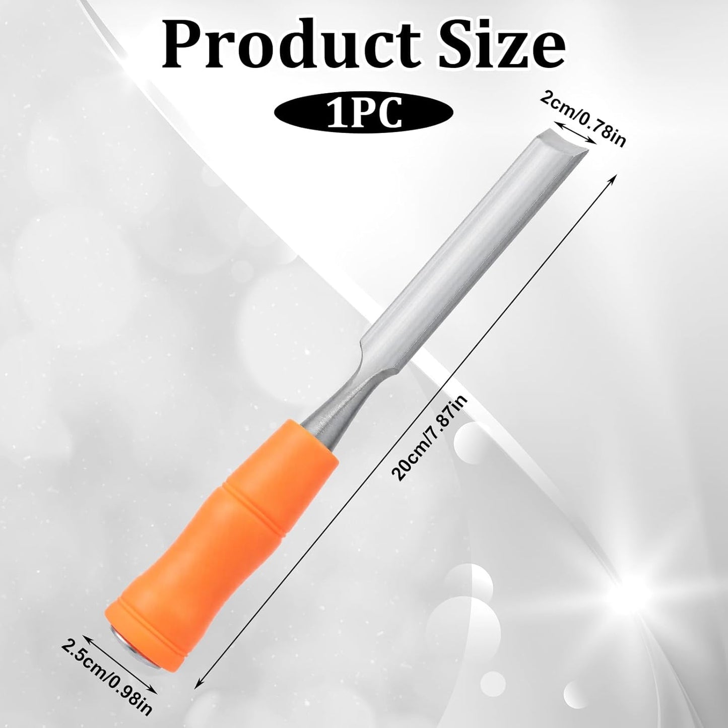 Golf Grip Tape Remover Tool, Shaft Tape Stripper, Golf Grip Tapes Stripper Remover Tool Easily Cleaning and Repairing, Grips Golfs Orange Gift Kit for Men 7.87 * 0.79 Inch
