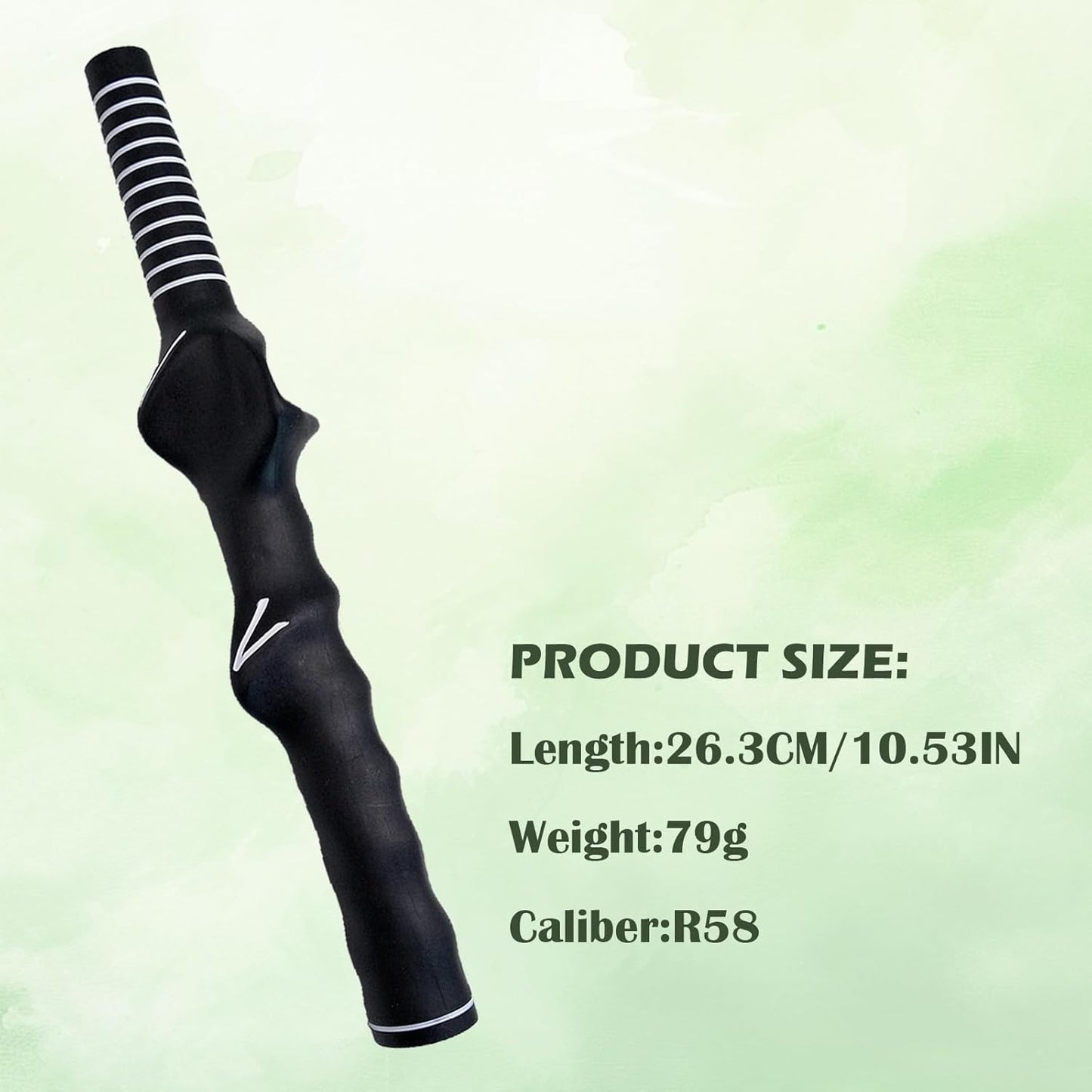 Golf Training Grip Left-Hand, Golf Club Grip Swing Trainer, Golf Practice Grips for Beginner Learn Correct Grip Posture