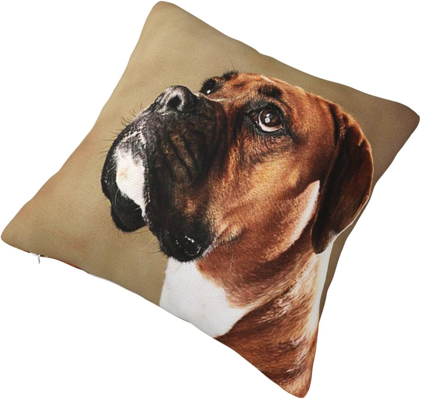 Boxer Dog Throw Pillow Covers 18x18 Inch Farmhouse Home Room Decor for Bedroom Living Room Sofa Car Cushion Pillow Case