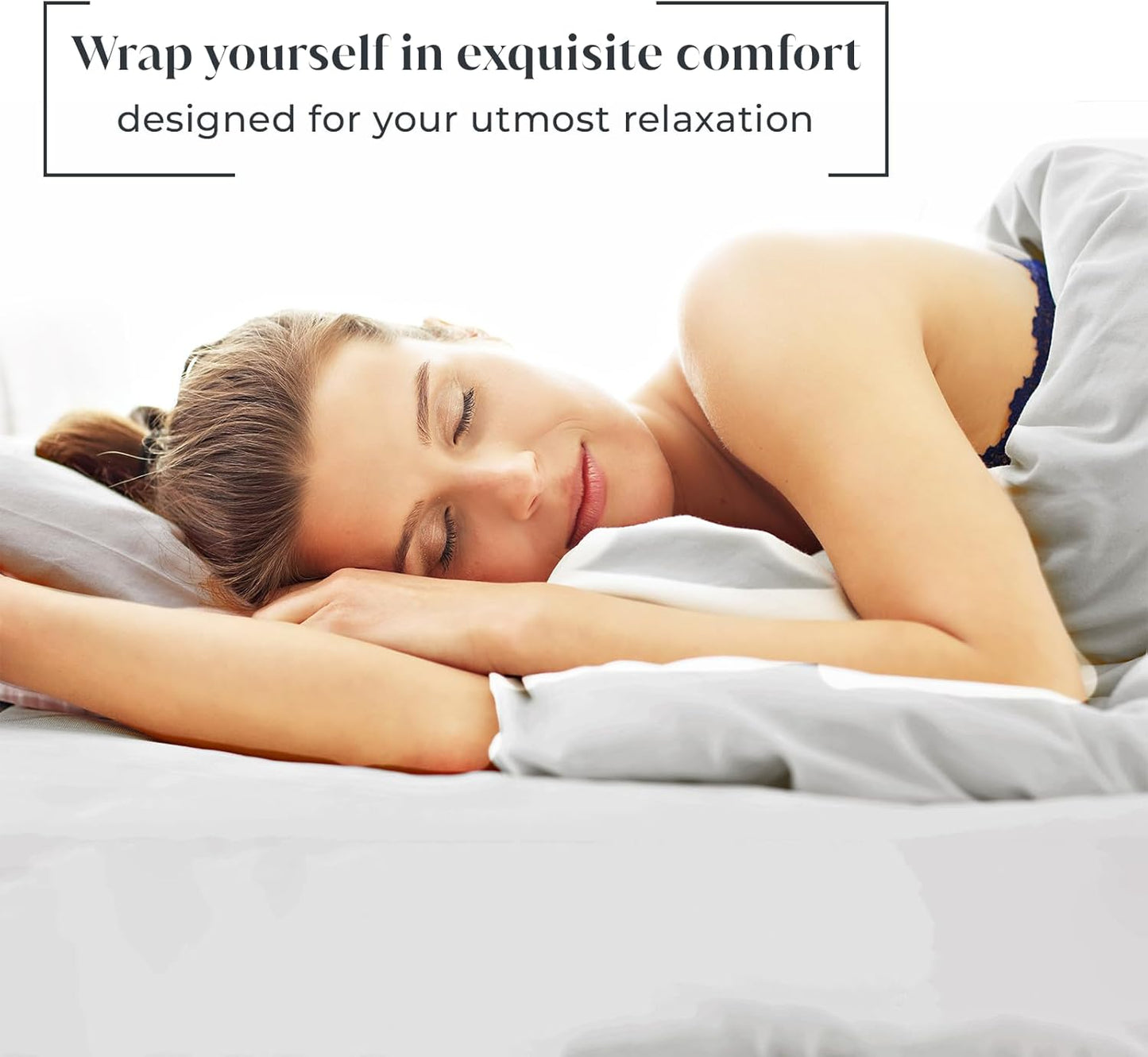 Luxury Bamboo Market | King Envelope Pillowcase Set | 100% Viscose Made from Bamboo | Organically Grown | Ultra Soft | Cooling | 2pcs [Dove Grey(Silver Grey)]