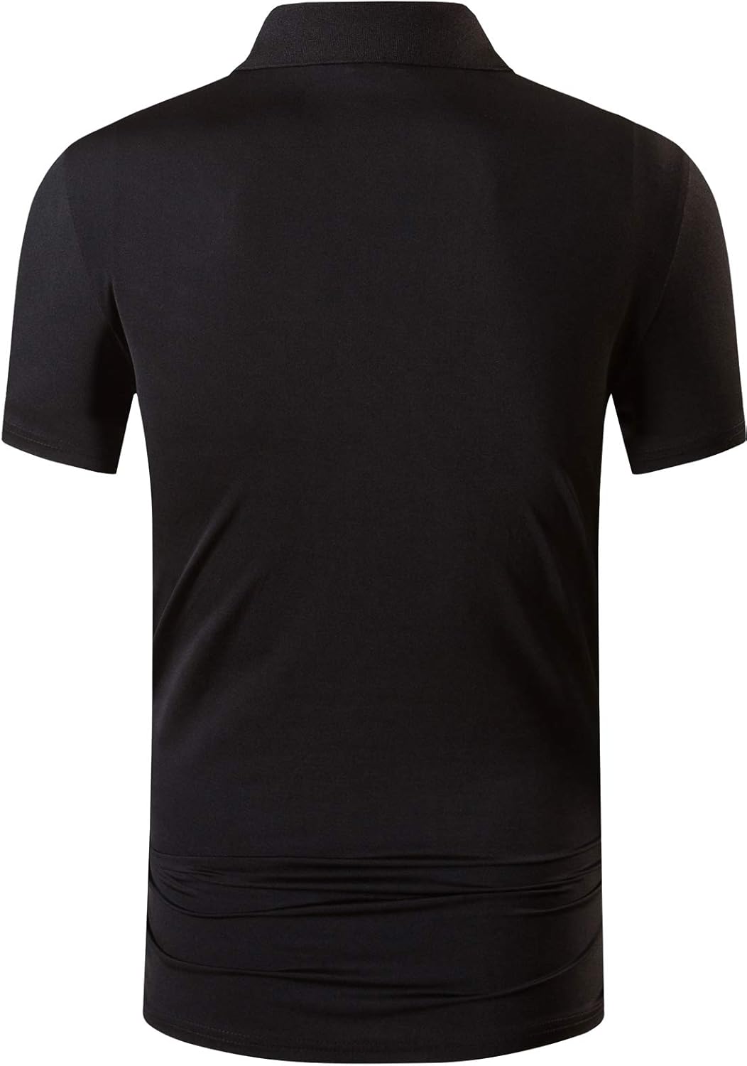 jeansian Men's Sport Outdoor Quick Dry Fit Short Sleeves Polo Tee Shirt Tshirt T-Shirt Tops Golf Tennis Bowling LSL195