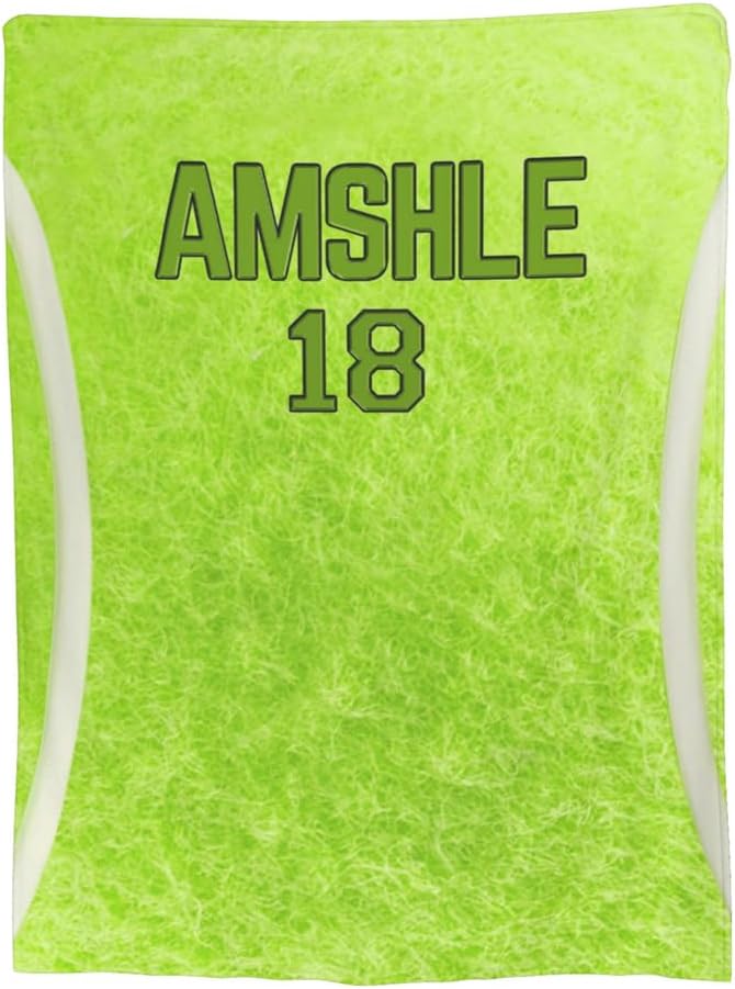 Personalized Tennis Themed Blankets for Sofa Bedding Travel Customized Home Decor Throw Bed Blanket Tennis Sport Themed Bed Blanket Custom Name Throw-Blanket Gifts for Sport Enthusiasts