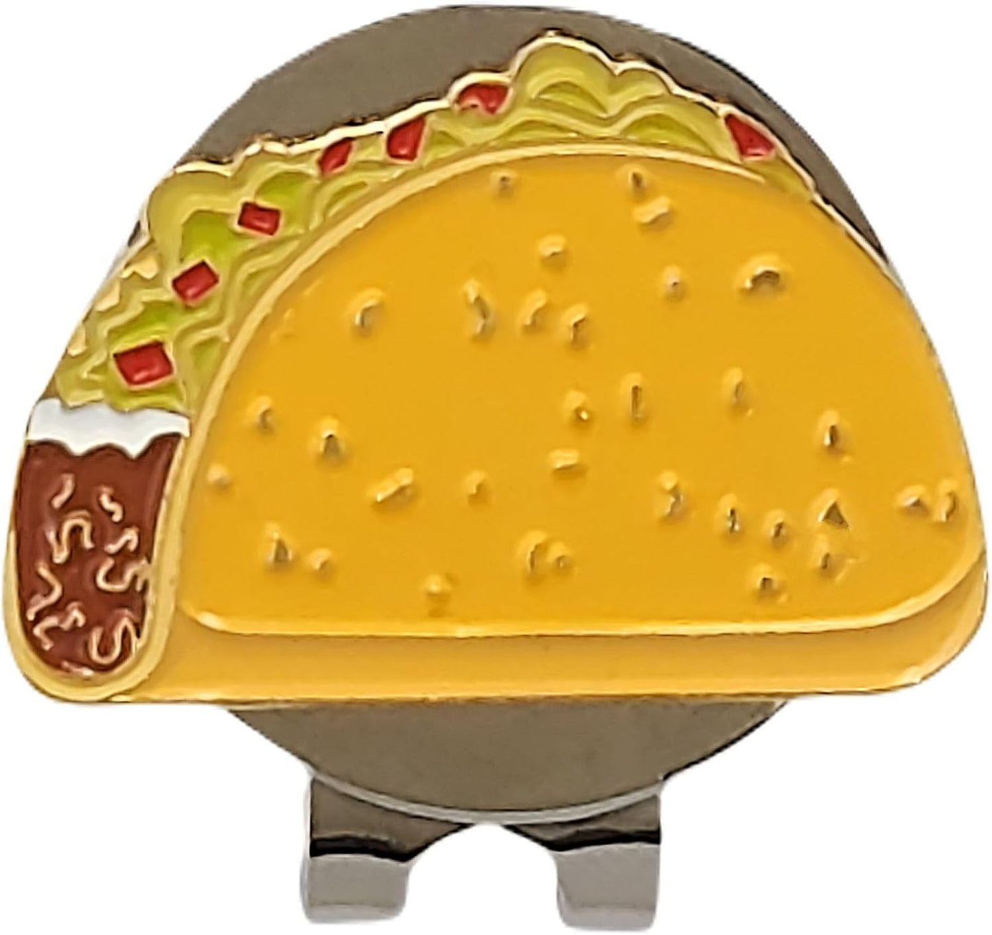 Funny & Unique Golf Ball Markers with Hat Clip – Food & Fun Icons – Perfect Golf Accessories & Gifts