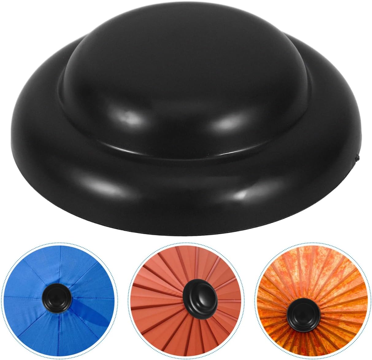 Patio Umbrella Tip Cap Replacement Part Outdoor Umbrella Top Screw Cap for Pole Handle Decks Parties Patios