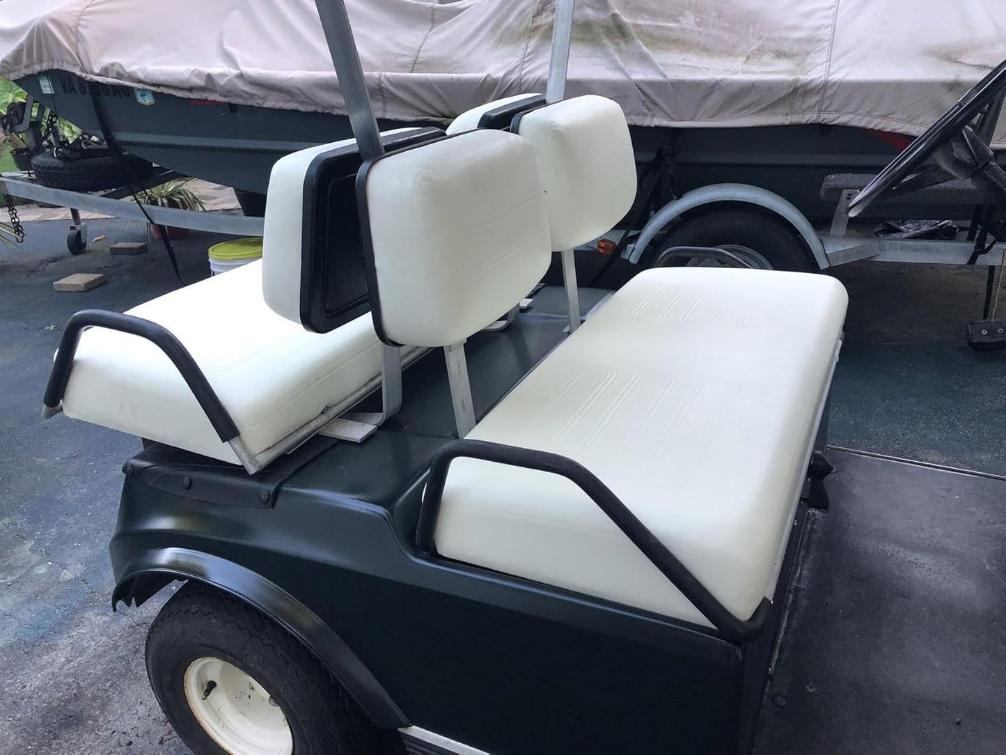 Buggies Unlimited Club Car DS Golf Cart Seat Bottom Cushion Replacement | Compatible with 1981-2000.5 Models Only