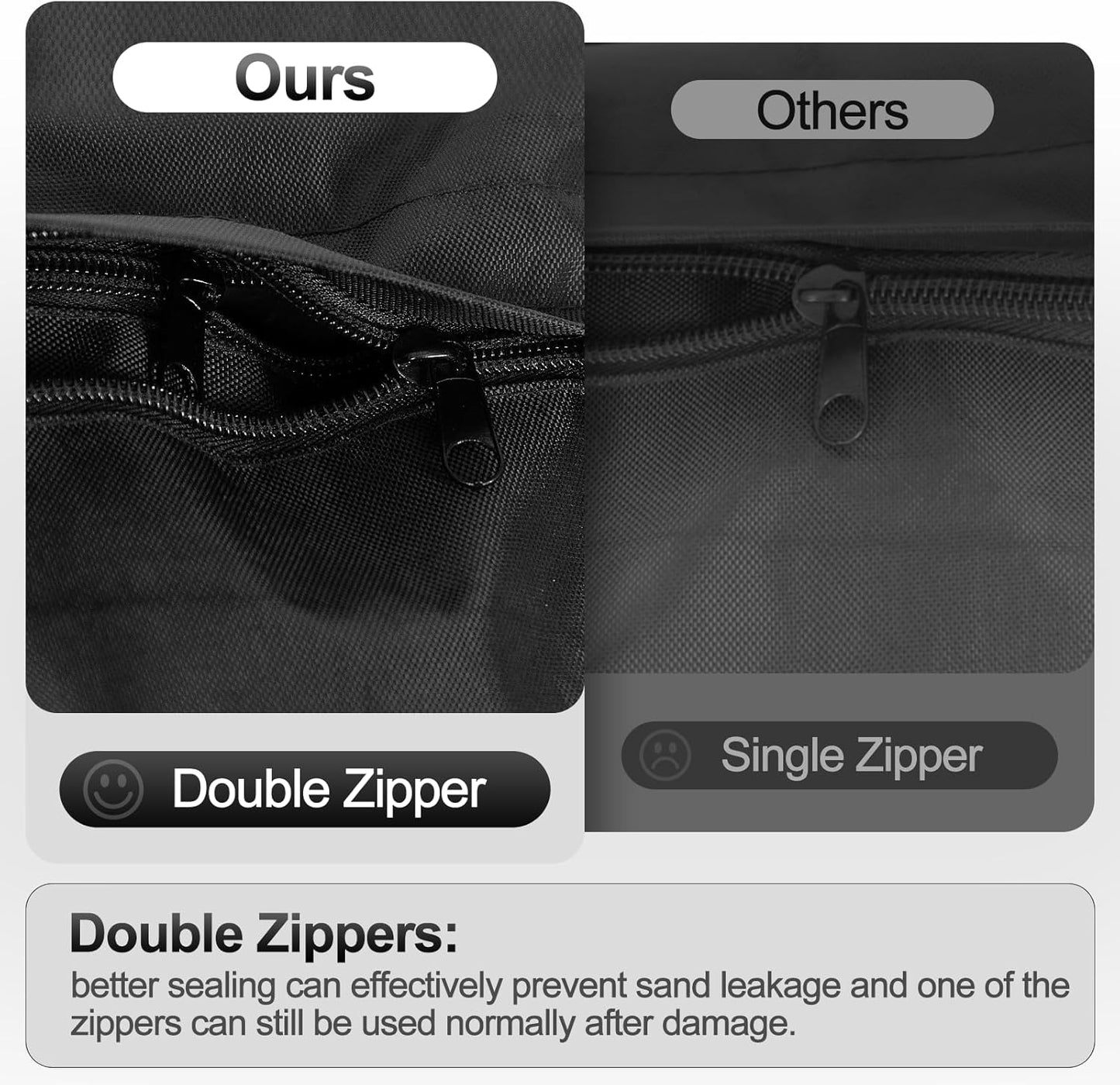 EMART Heavy Duty Sandbag Photo Studio Weight Bag Saddlebag Design for Photography Light Stand Tripod, Outdoor Patio, Sports, Pop up Tent, Umbrella Base, Camping, Fishing Chair -4 Packs Set(Yellow)