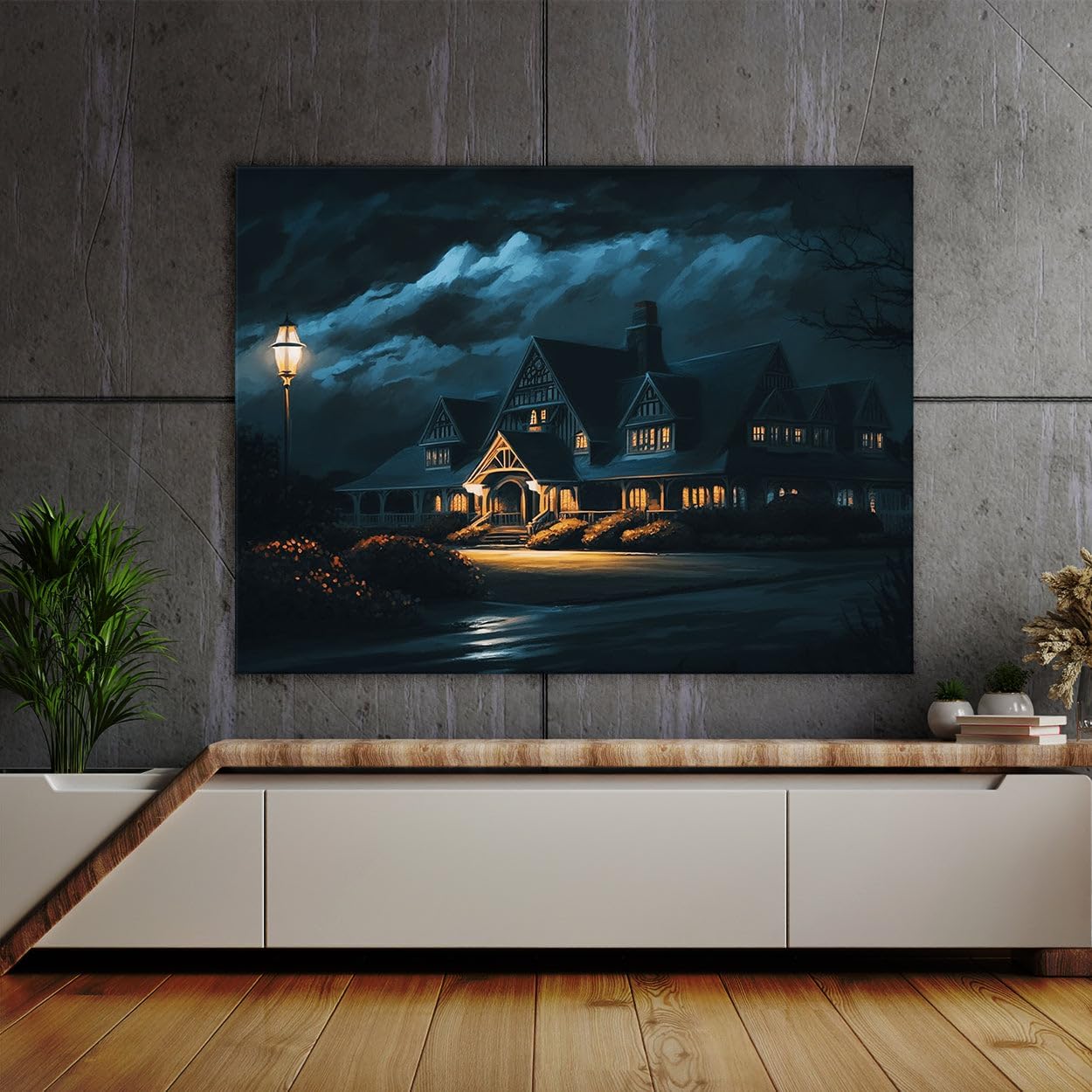 Sense Canvas Golf Course 35 Canvas Art - Home Decor Wall Art Print Poster Painting Small 16x12 / 0.75"