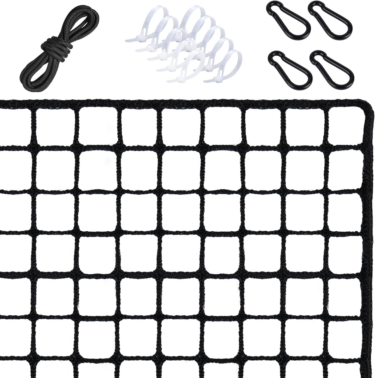 Golf Nets Practice，Sports Nets for Backyard Driving Real Golf Balls10ft to 60ft, Ball Stop Netting for Garage Swing Training, Indoor Outdoor Nylon Heavy Duty Soccer, Basketball, Pickleball Accessories
