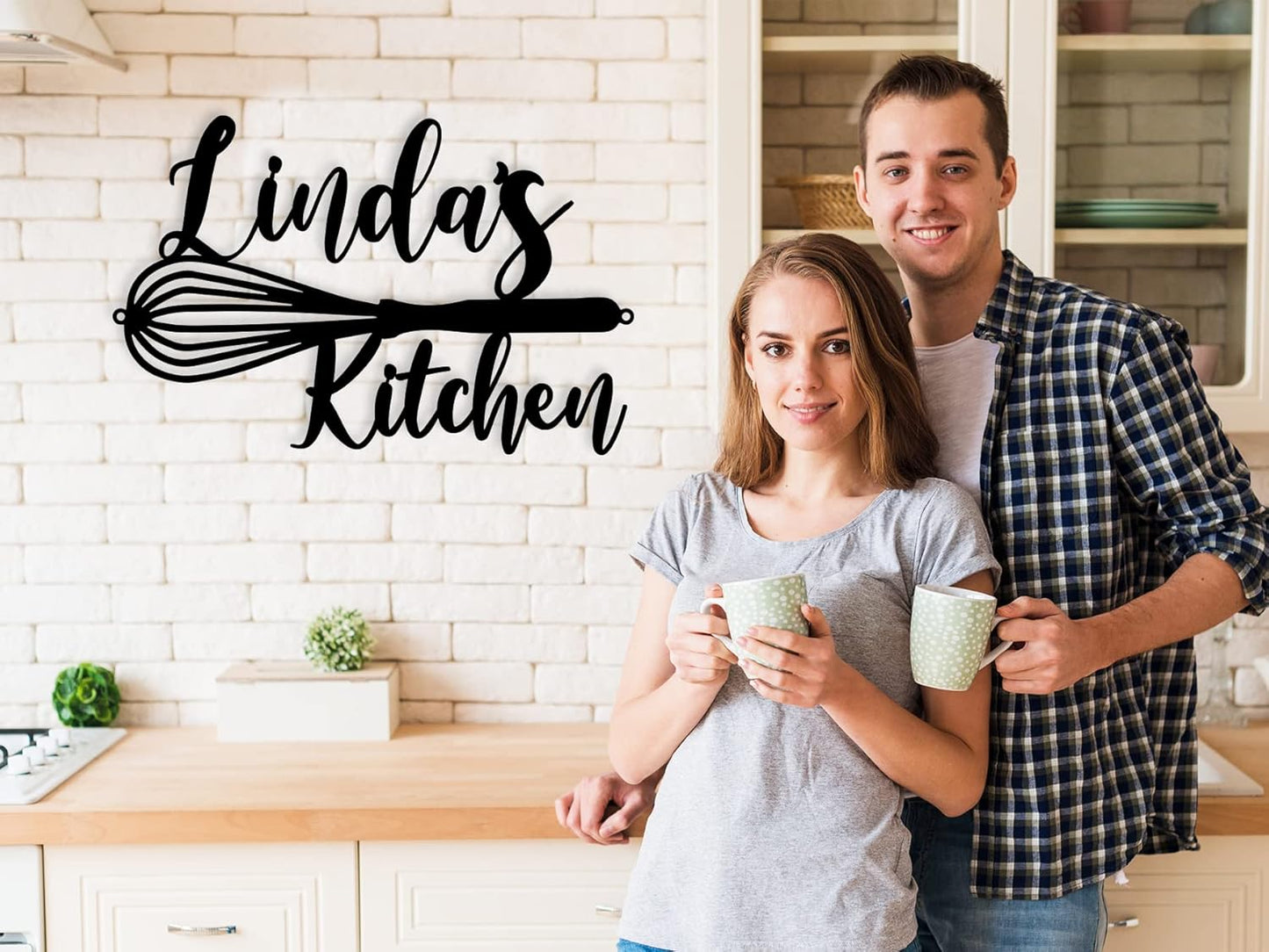 Custom Metal Sign for Kitchen, Mom's Kitchen, Kitchen Wall Decor, Nana's Kitchen Sign, Personalized Kitchen Gifts, Nana Mothers Day Gift, Metal Wall Art