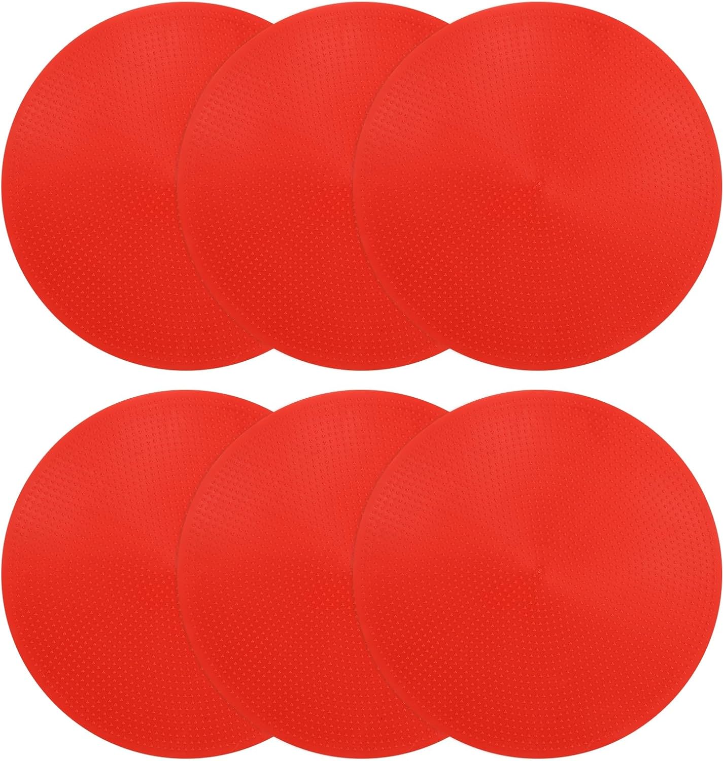 PATIKIL Spot Markers, Non-Slip Floor Dots Agility Markers Flat Field Cone Poly Dot