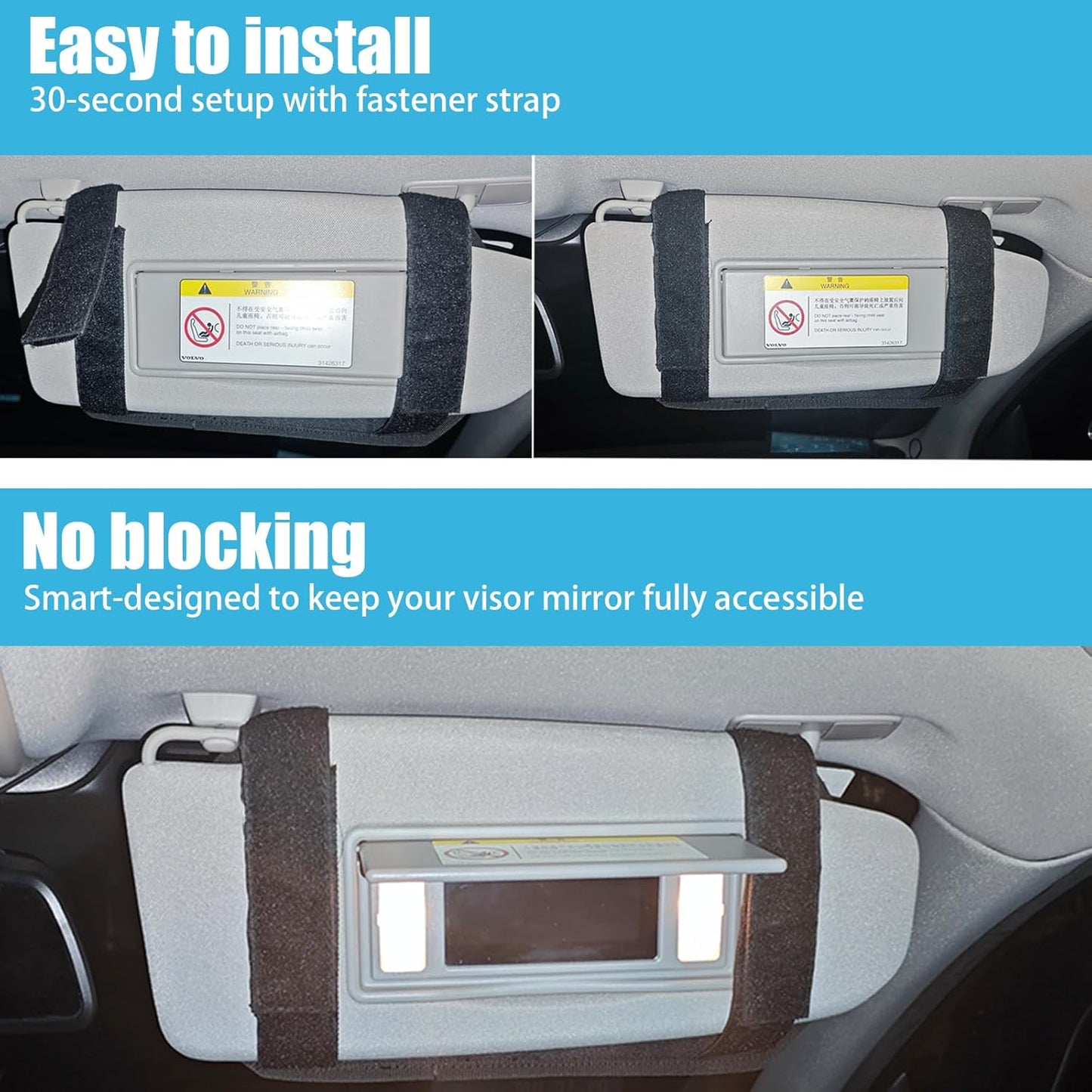 Tactical Sun Visor Organizer for Cars,Police Gear Truck Accessories with Zippered Storage Pouch, MOLLE Panel,Sunglasses holder Clip,Pens,Tools, Universal Fit for Trucks SUVs Police Patrol Cars