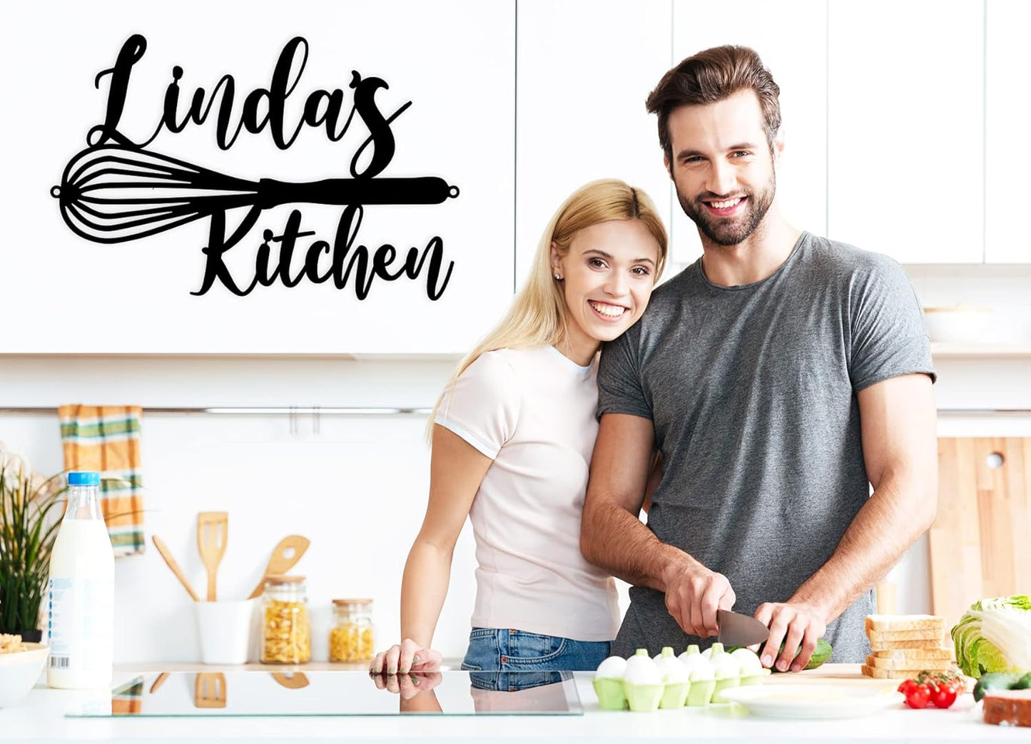 Custom Metal Sign for Kitchen, Mom's Kitchen, Kitchen Wall Decor, Nana's Kitchen Sign, Personalized Kitchen Gifts, Nana Mothers Day Gift, Metal Wall Art