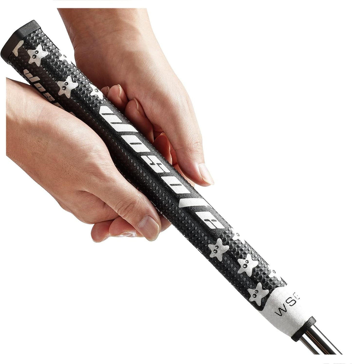 Golf Putter Grip LightWeight Non-slip Midsize 55g 3.0 Silica Gel Particle Eva Rubber Men Women Starfish Pattern Several Colors to Choose