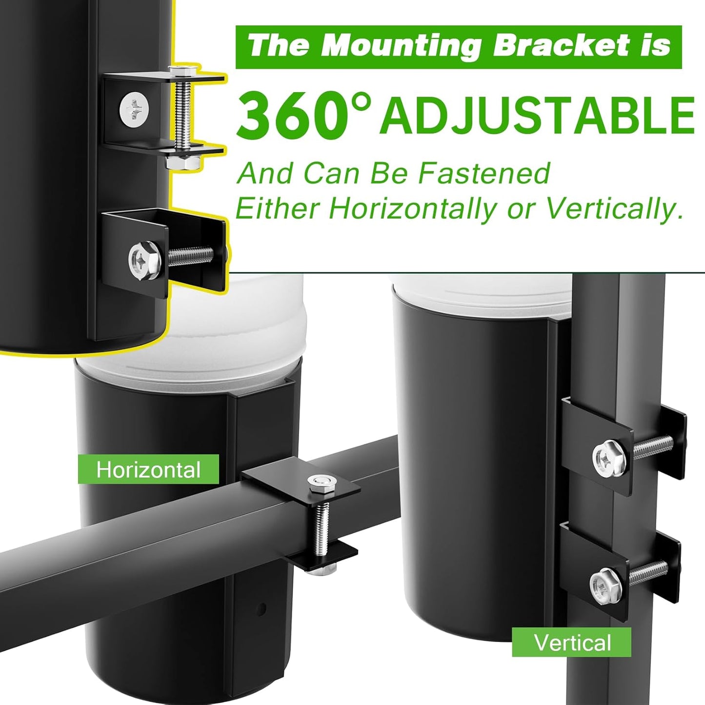 Drive-up Golf Cart No-Drilling Sand Bottle Assembly Universal for Club Car EZGO Yamaha Models, Large Capacity Divot Filler Sand Bottle with Rattle Proof Holder