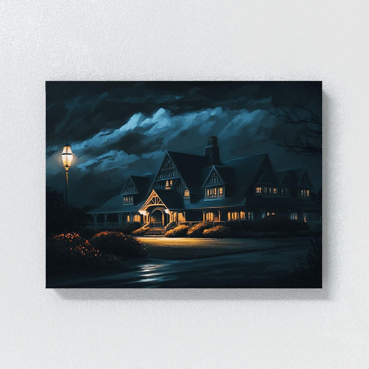 Sense Canvas Golf Course 35 Canvas Art - Home Decor Wall Art Print Poster Painting Small 16x12 / 0.75"