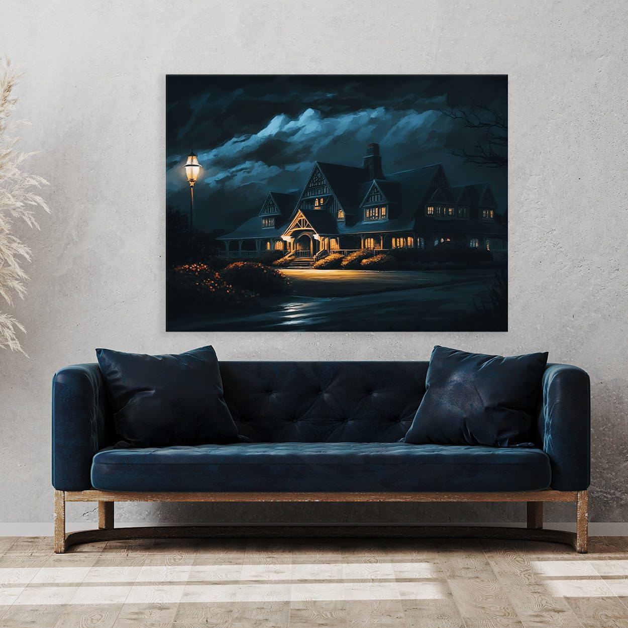 Sense Canvas Golf Course 35 Canvas Art - Home Decor Wall Art Print Poster Painting Medium 24x18 / 1.5"