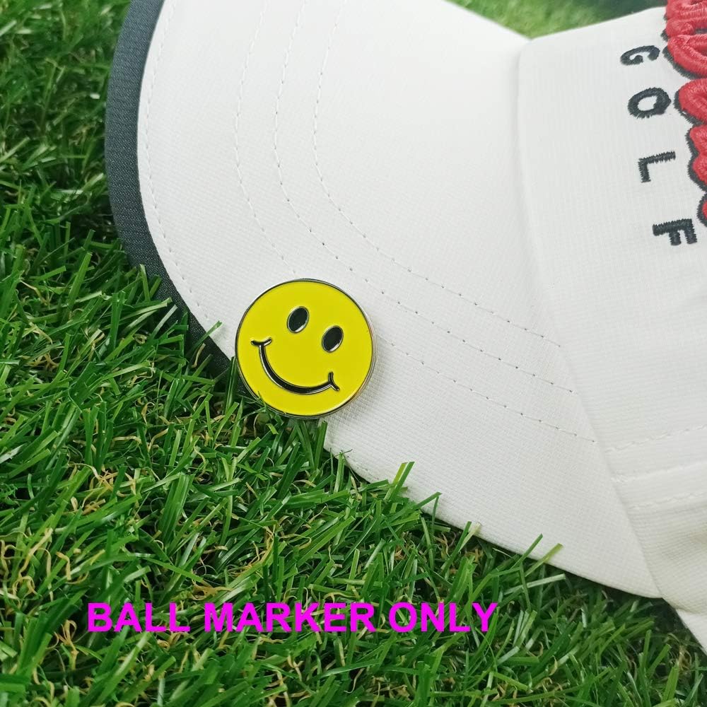 Golf Ball Markers with Hat Clips Value Sets for Men Women Golfer, Removable Attaches Easily to Golf Cap Premium Gifts