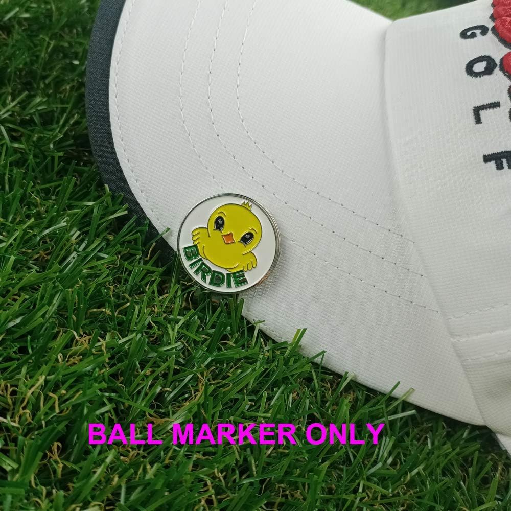 Golf Ball Markers Assorted Patterns Value Pack of 12 Golf Gifts, Golf Cap Clips and Divot Repair Tools Partner Accessories Sets for Men Women Golfer
