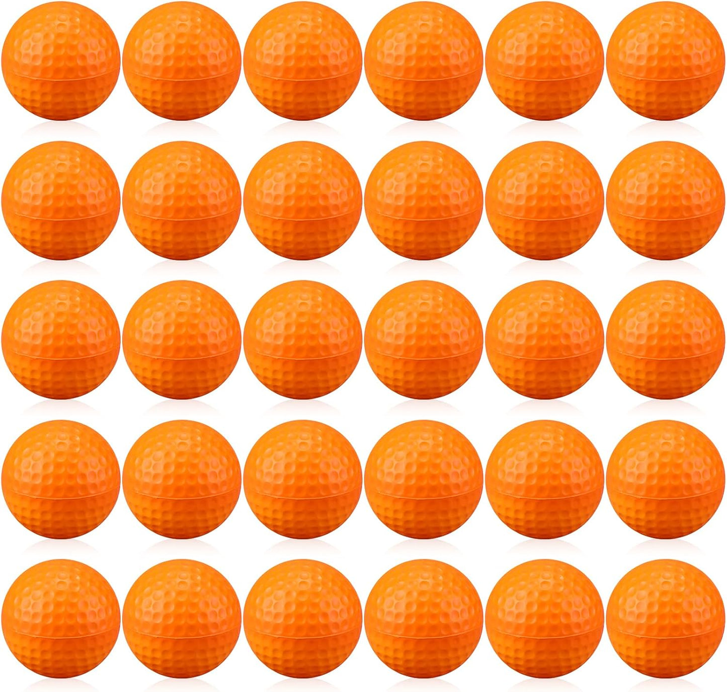 30 Pcs Foam Golf Practice Balls Soft Foam Balls for Golf Practice Realistic Feel and Flight Sport Training