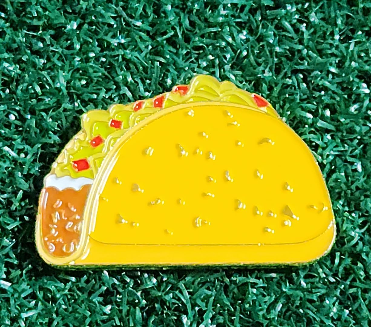 Funny & Unique Golf Ball Markers with Hat Clip – Food & Fun Icons – Perfect Golf Accessories & Gifts