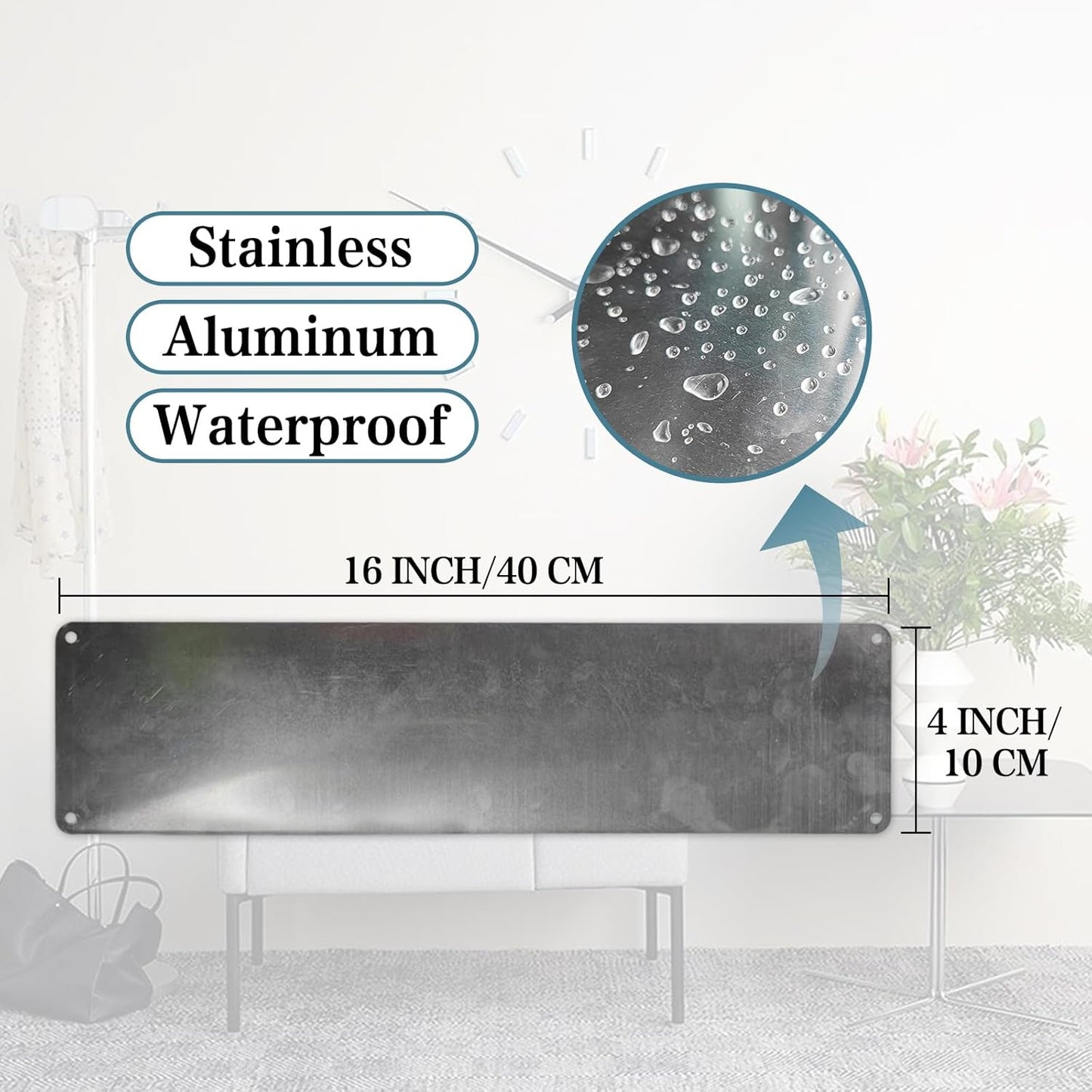 Vintage Marine Corps St Street Sign Wall Decor Metal Tin Signs Poster