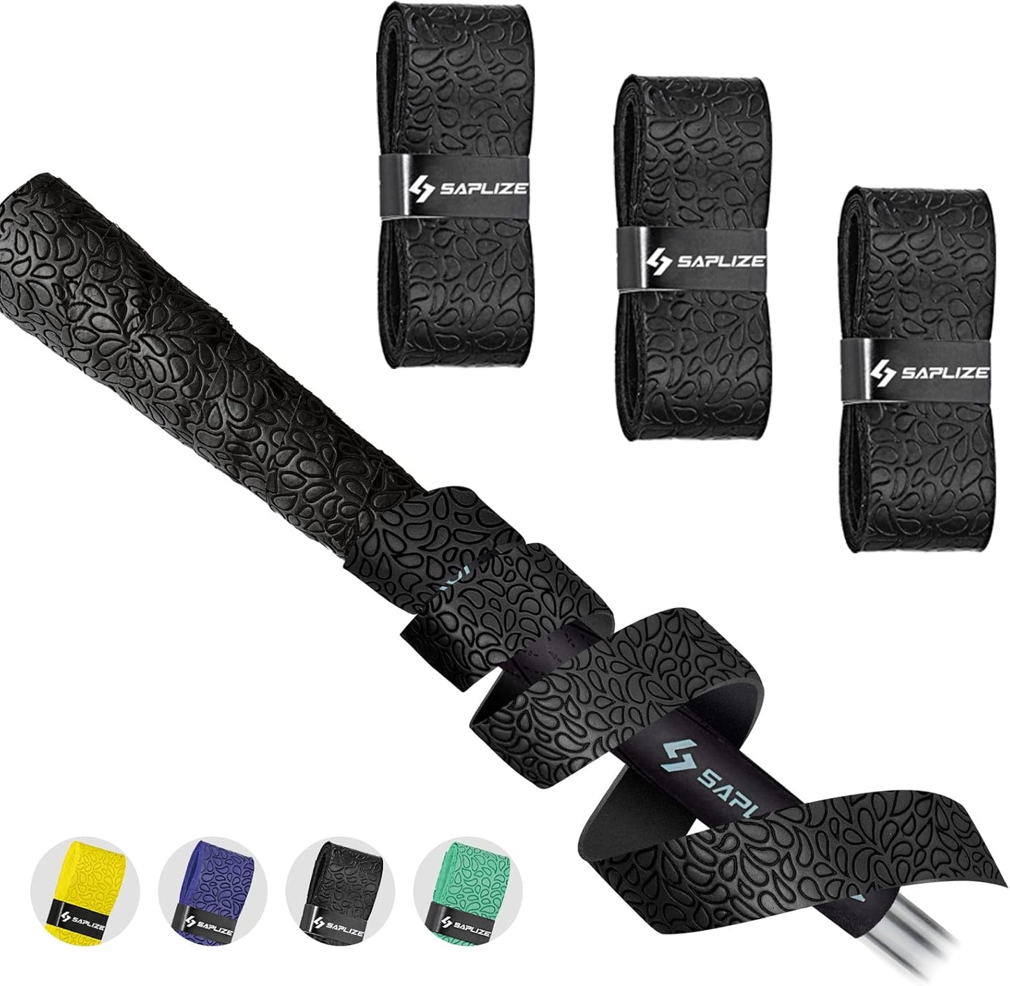 SAPLIZE Golf Grip Wrapping Tapes, 3 Or 15 Pack Tacky PU Overgrip Tapes, New Regripping Solution for Golf Club Grips