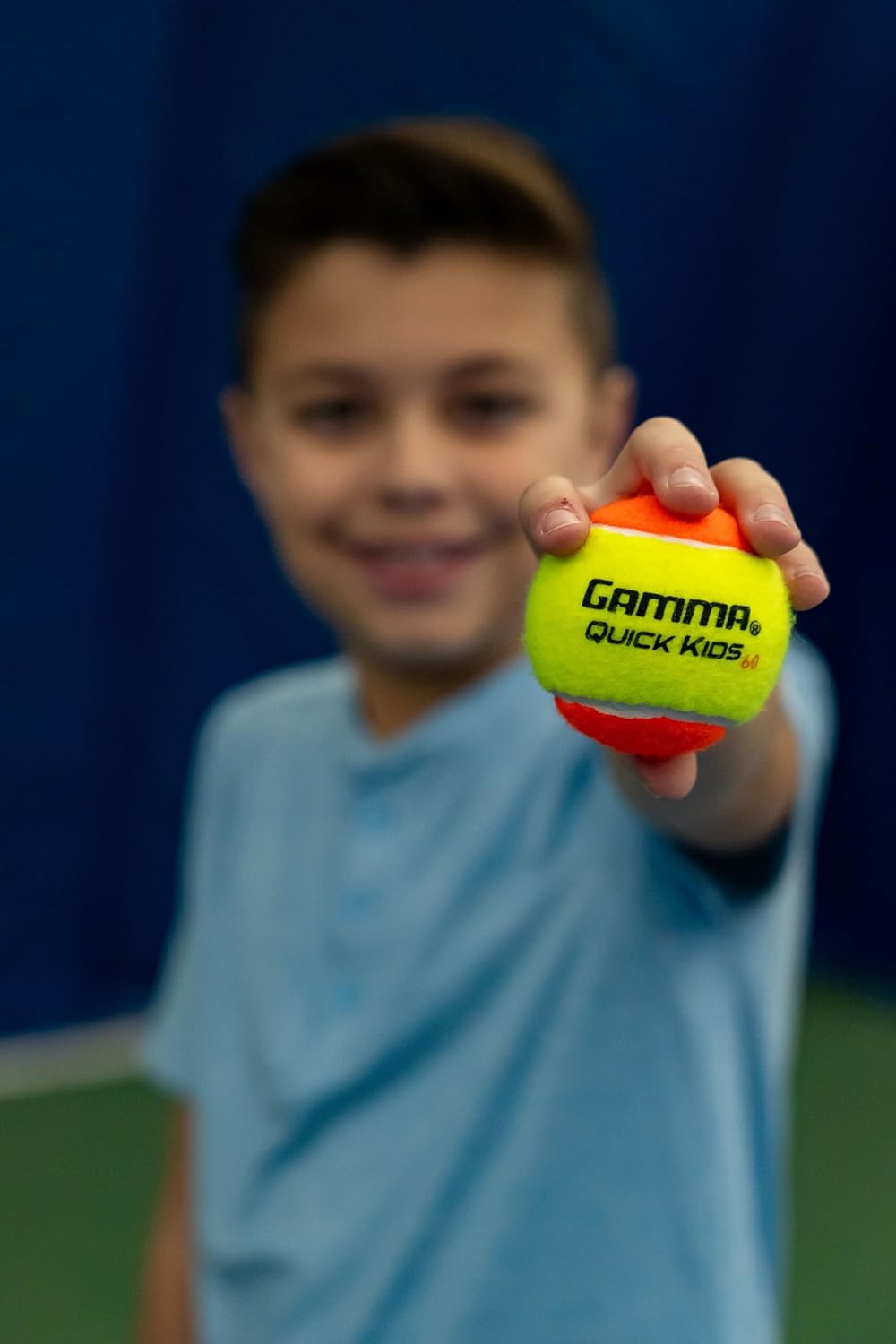 GAMMA Quick Kids 36, 60, & 78 Training Tennis Balls for Kids & Beginners, Low-Compression Core Reduces Speed & Bounce, Great for Tennis Practice, USTA & ITF Approved for Use in 10 & Under Tournaments